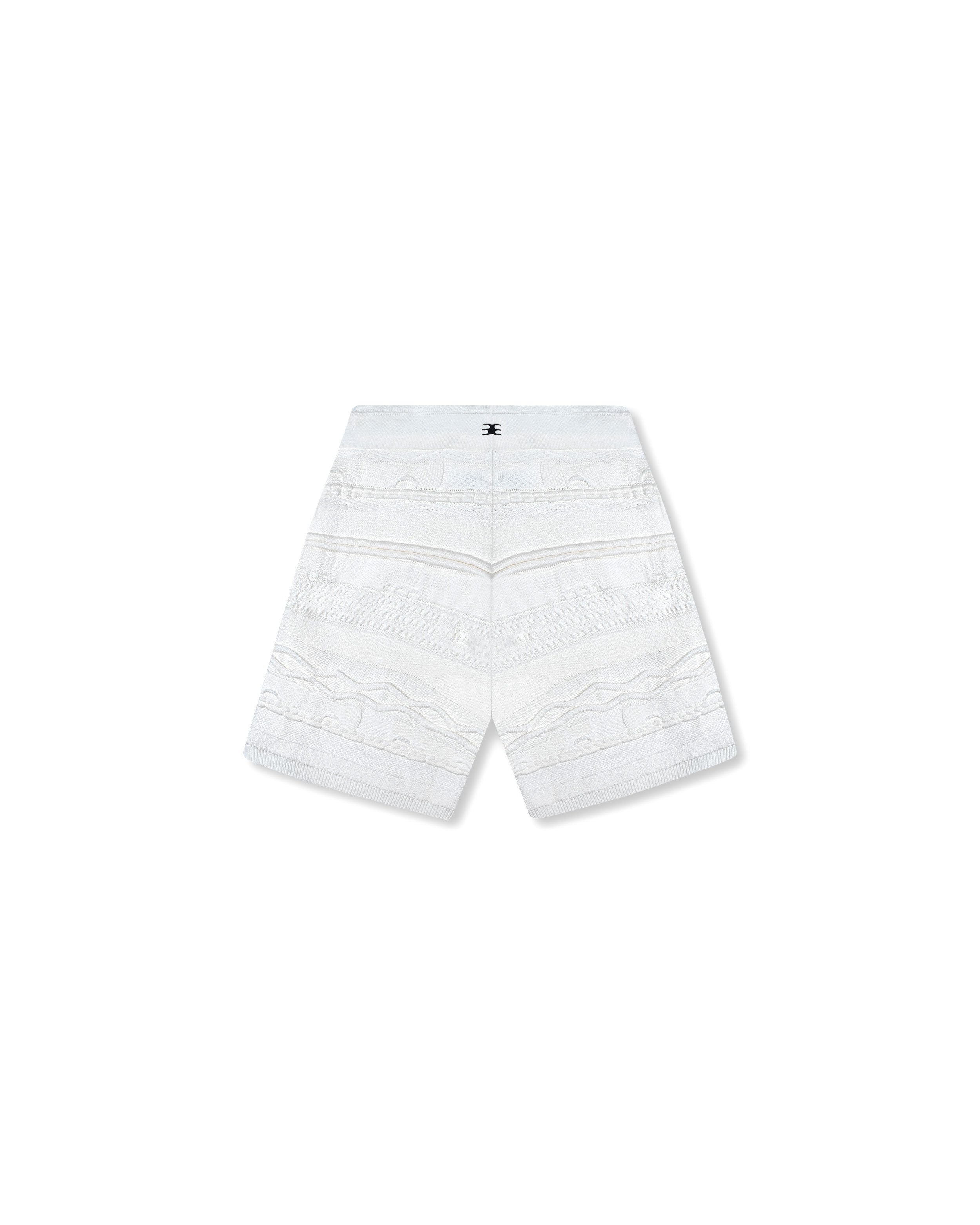 KNITTED P - B13 WHITE