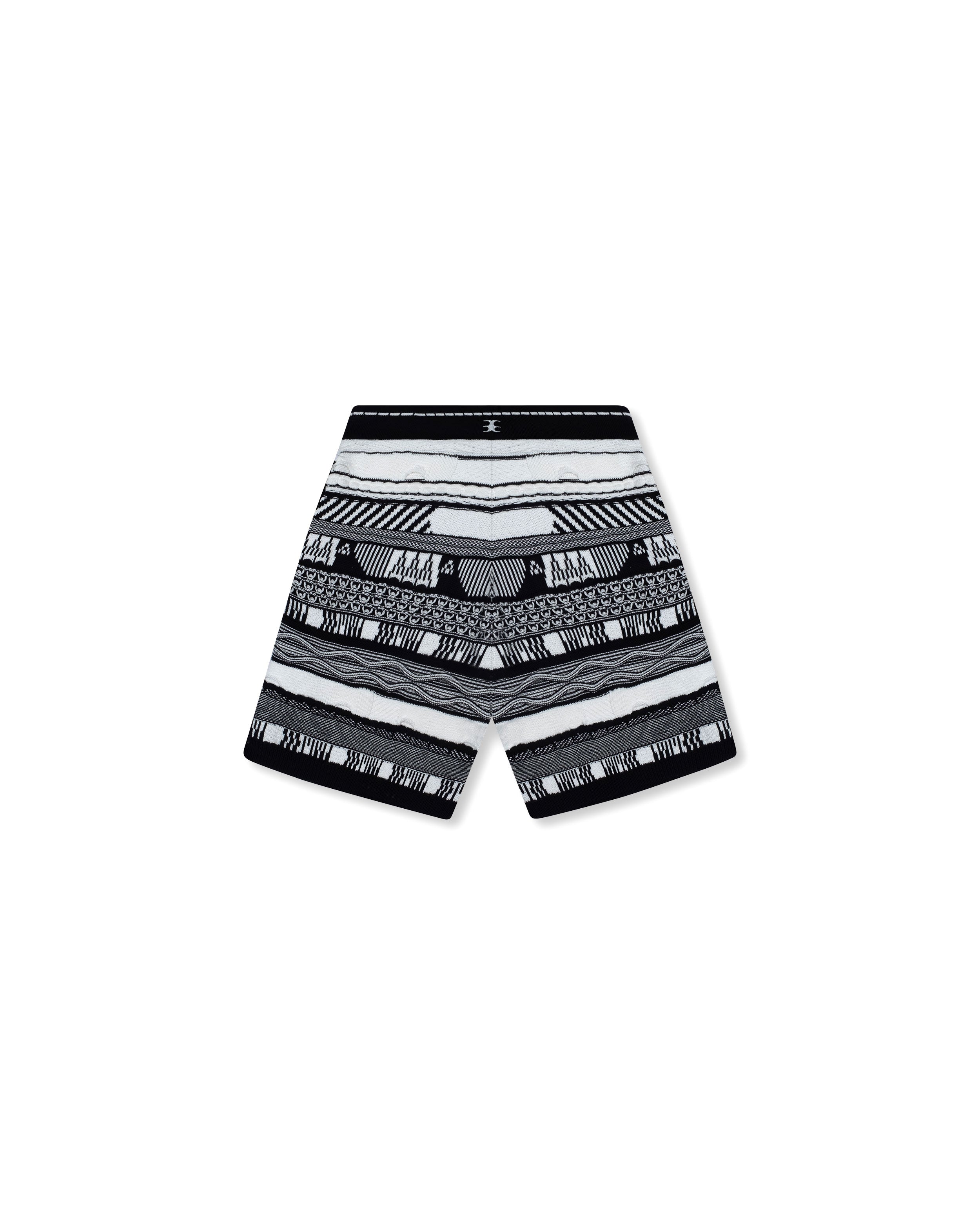 KNITTED P - B13  BLACK