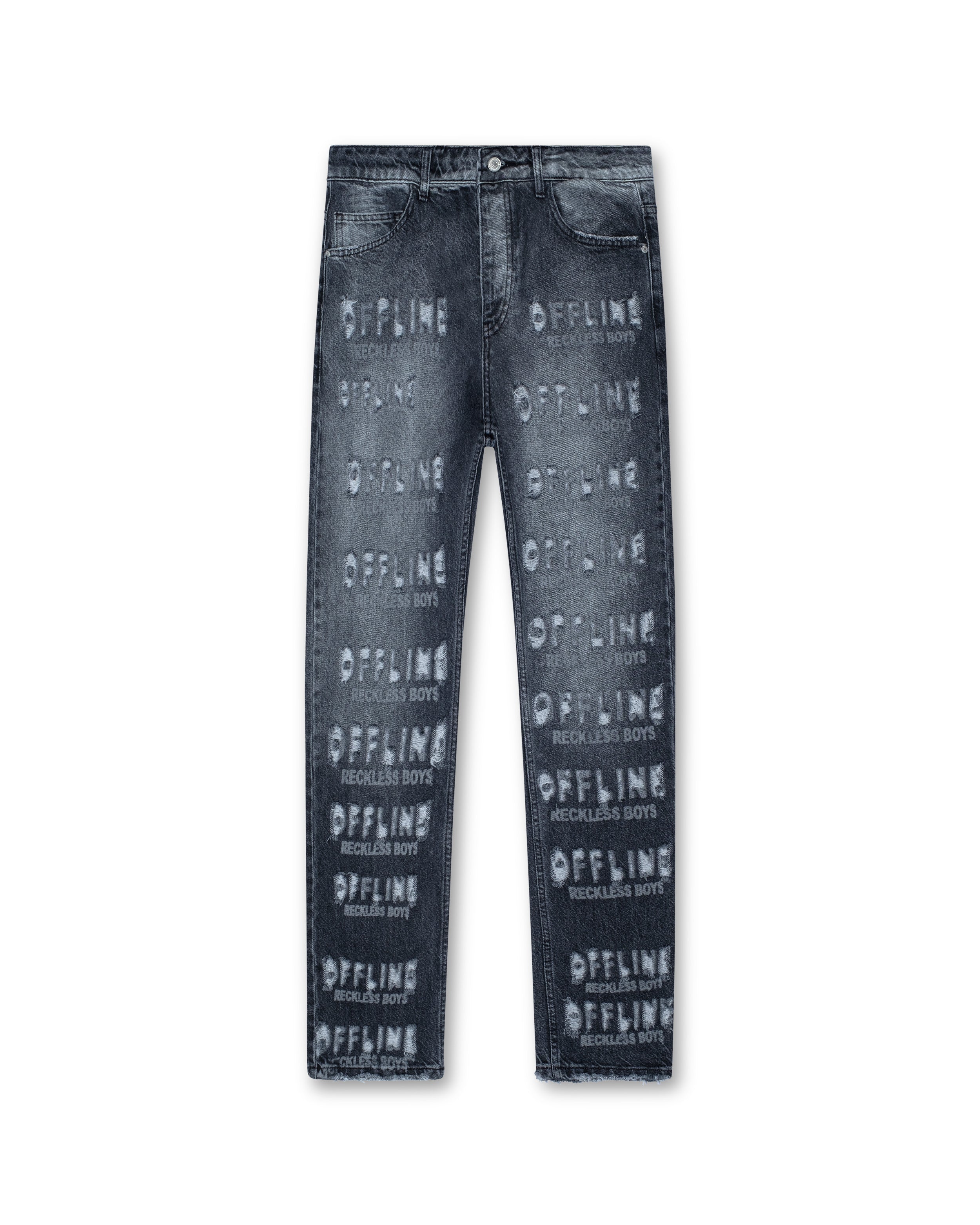 DENIM JEANS R35 - BLACK