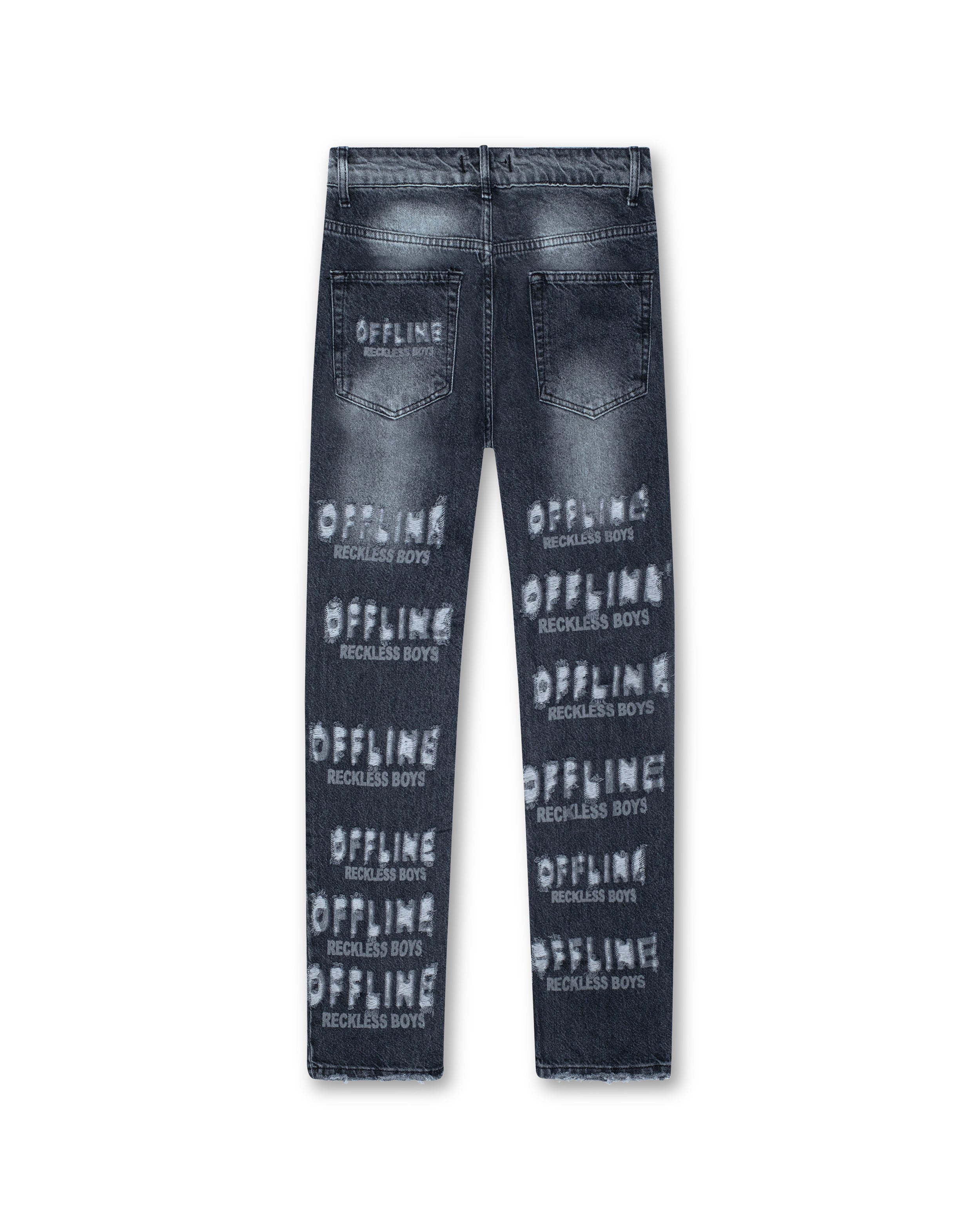 DENIM JEANS R35 - BLACK