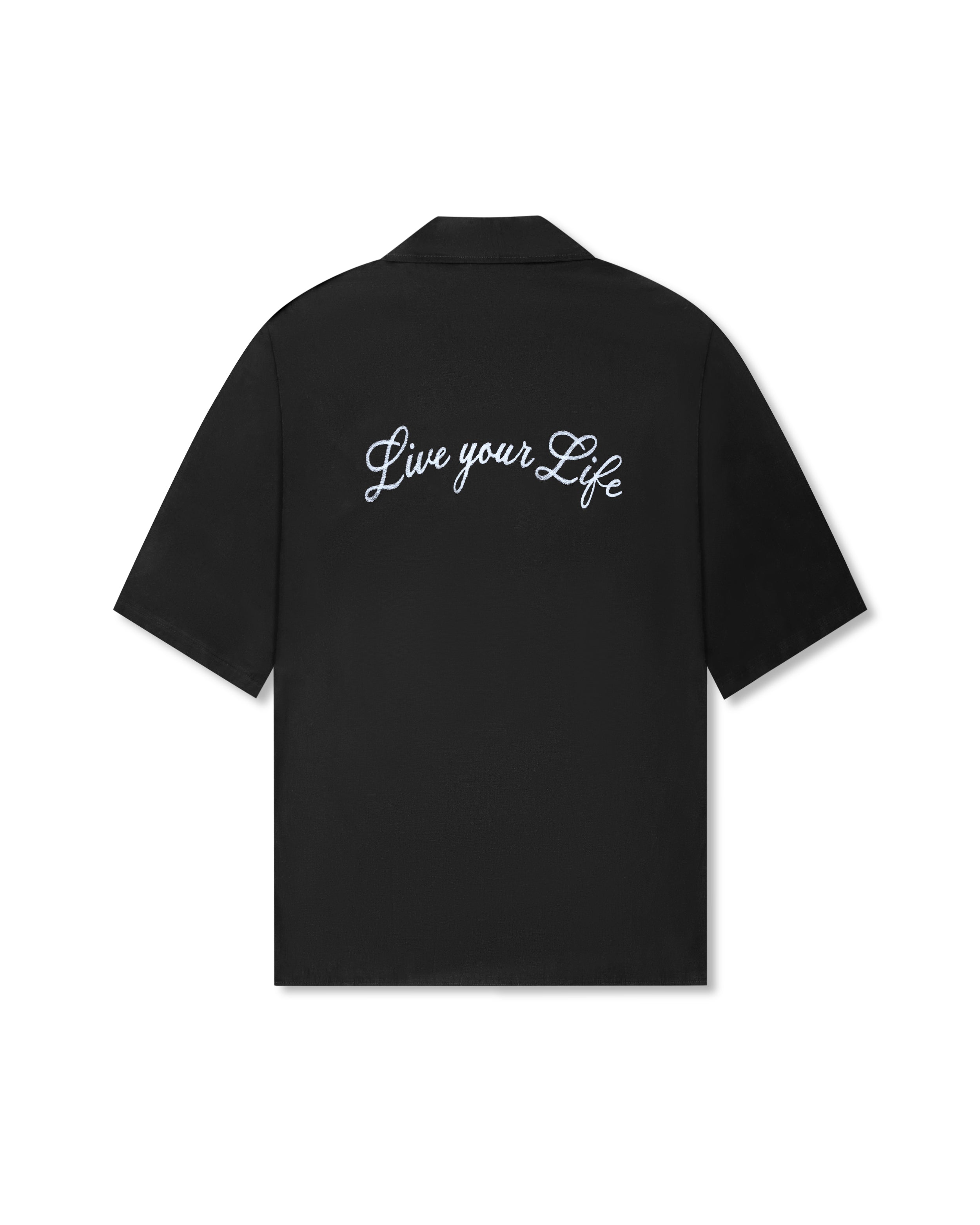 BUTTONED - LIVE Y LIFE BLACK