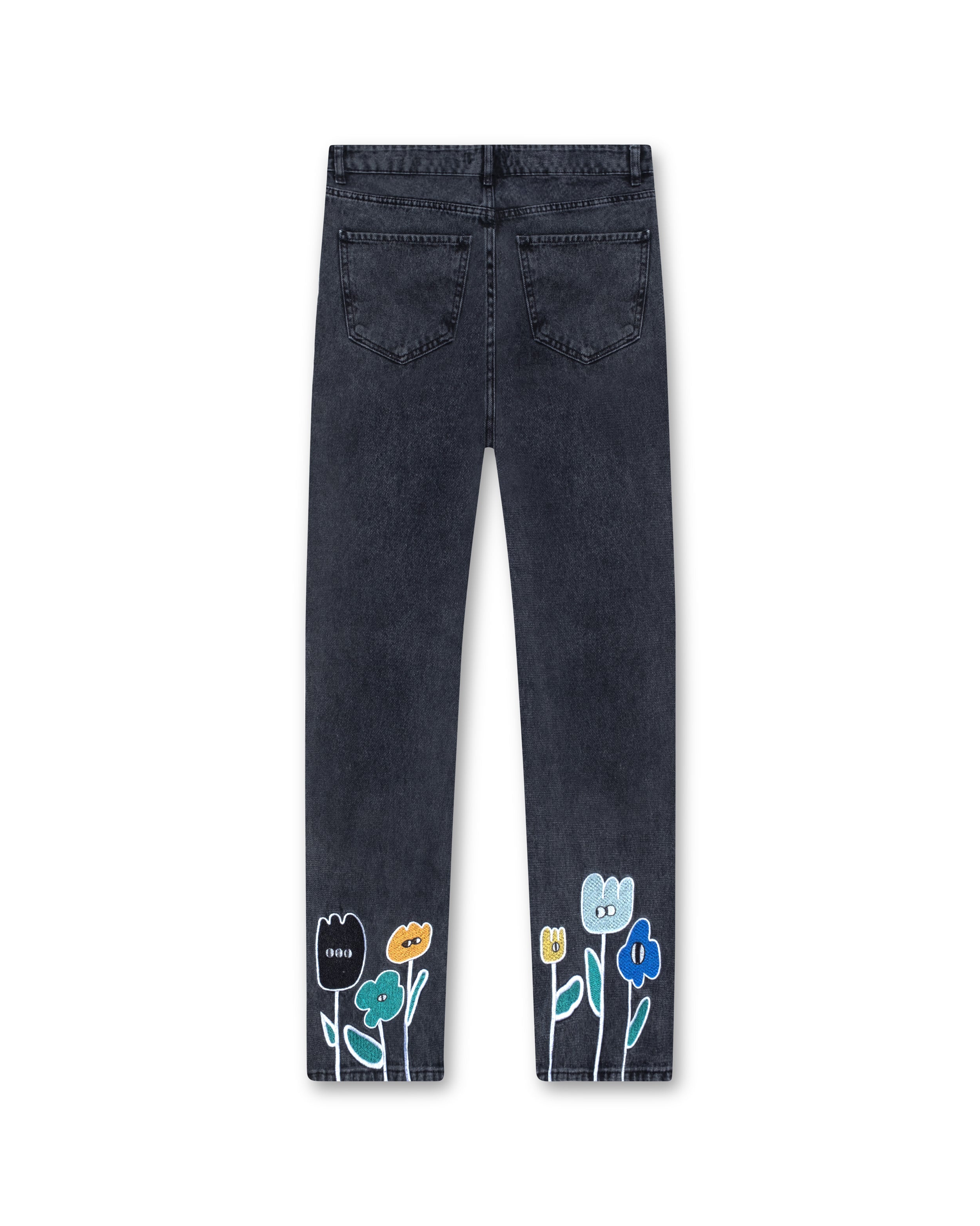 DENIM JEANS - R67  BLACK