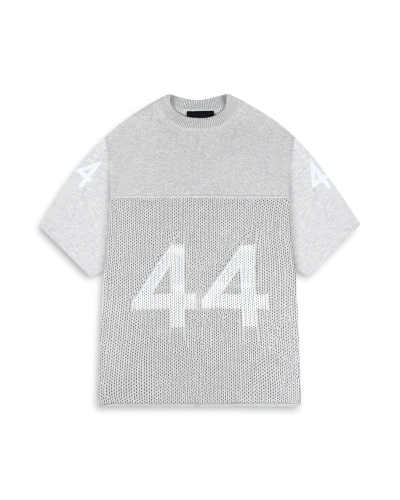 KNITTED SUMMER SET GRAY