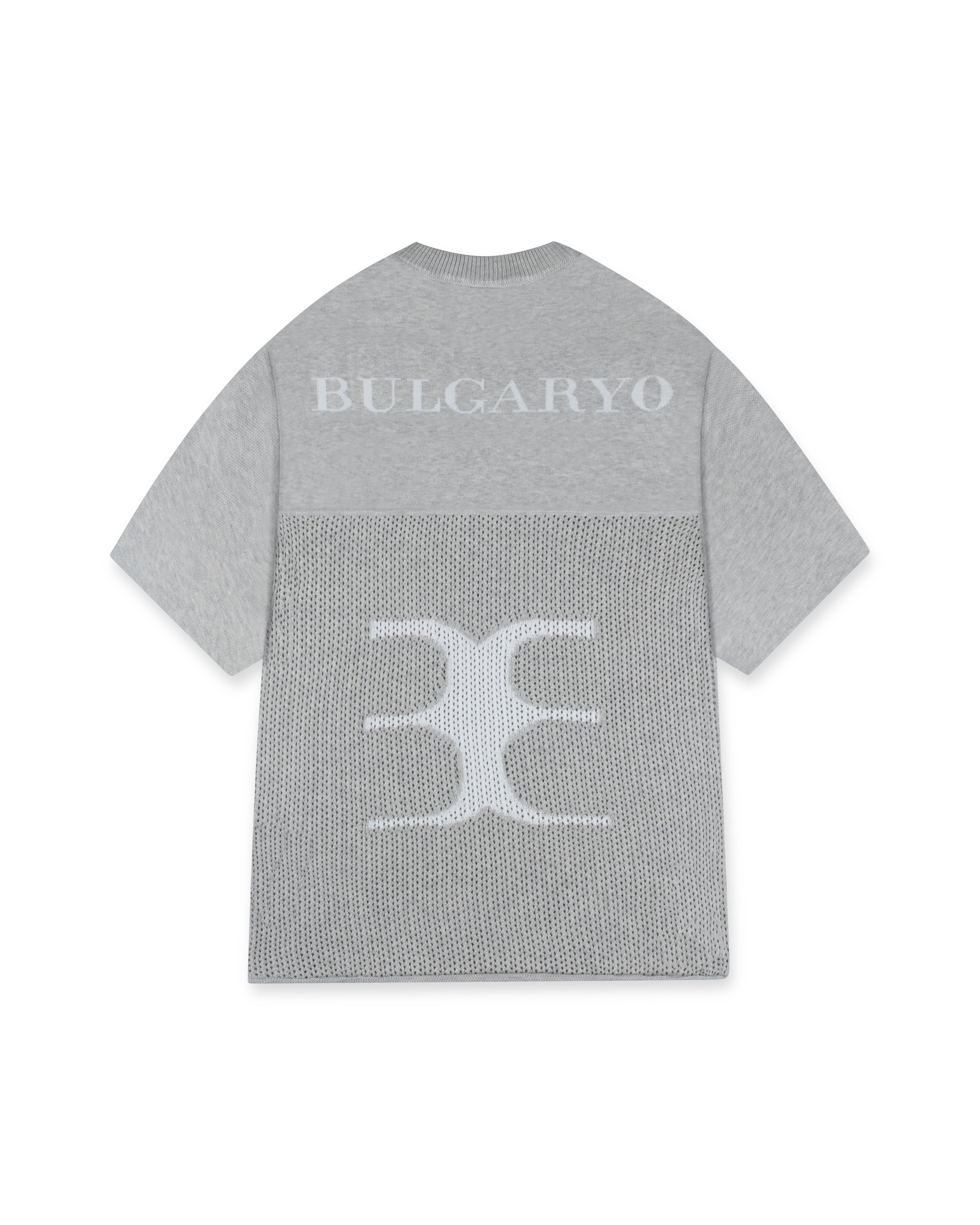 KNITTED T - B2  L.GRAY