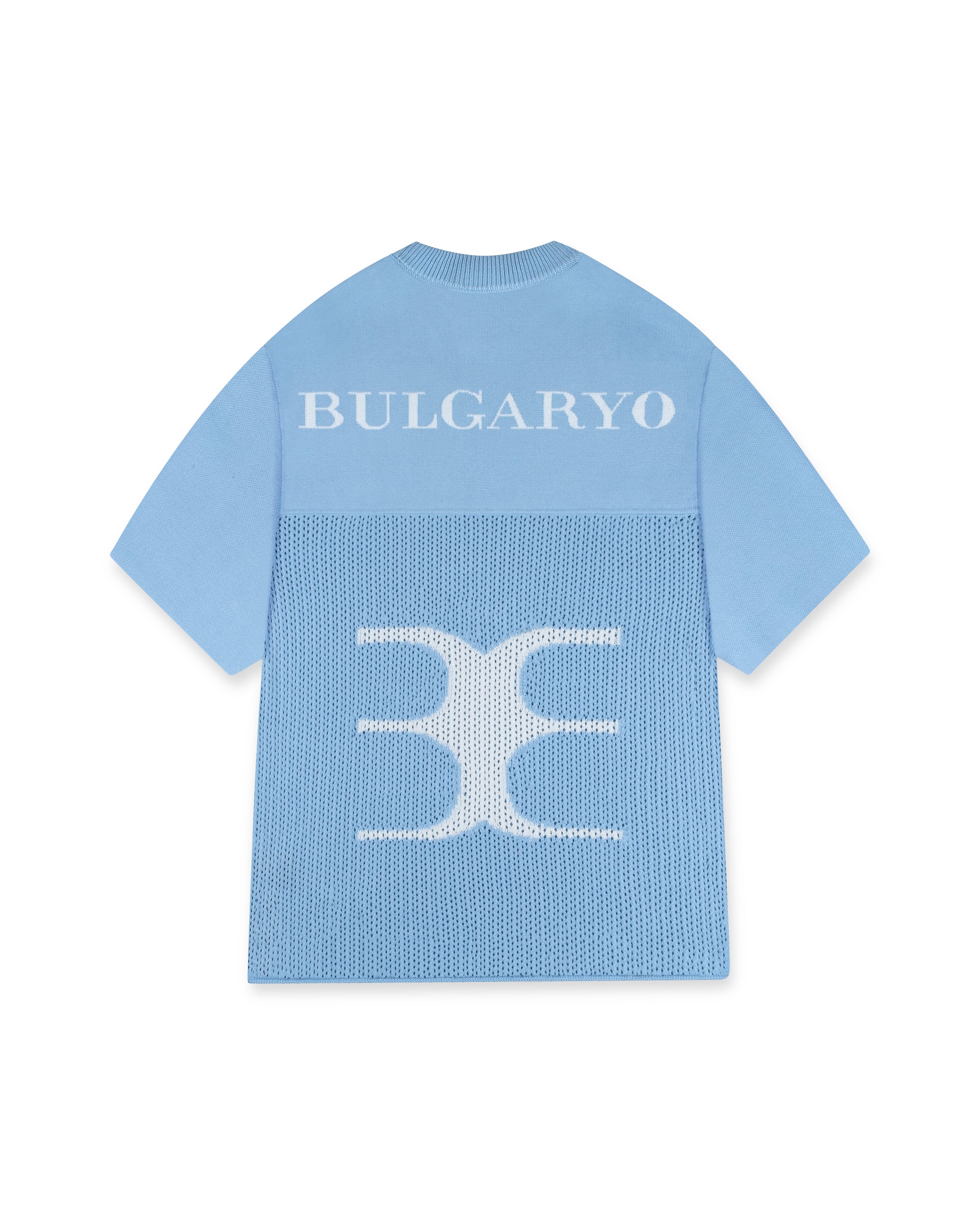 KNITTED T - B2  L.BLUE