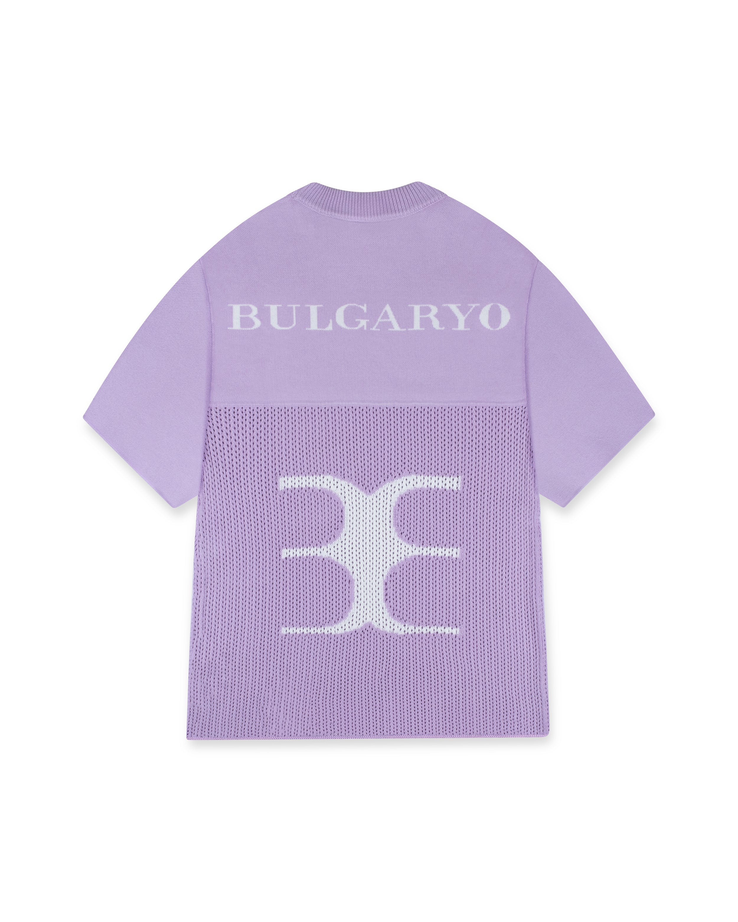 KNITTED T - B2 LILAC