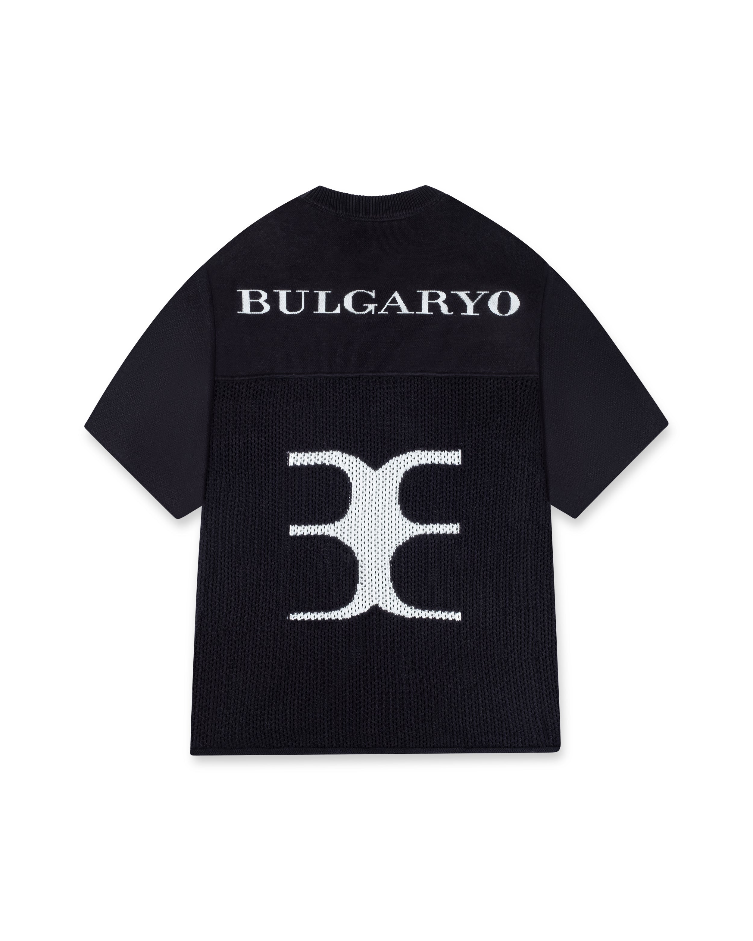 KNITTED T - B2 BLACK