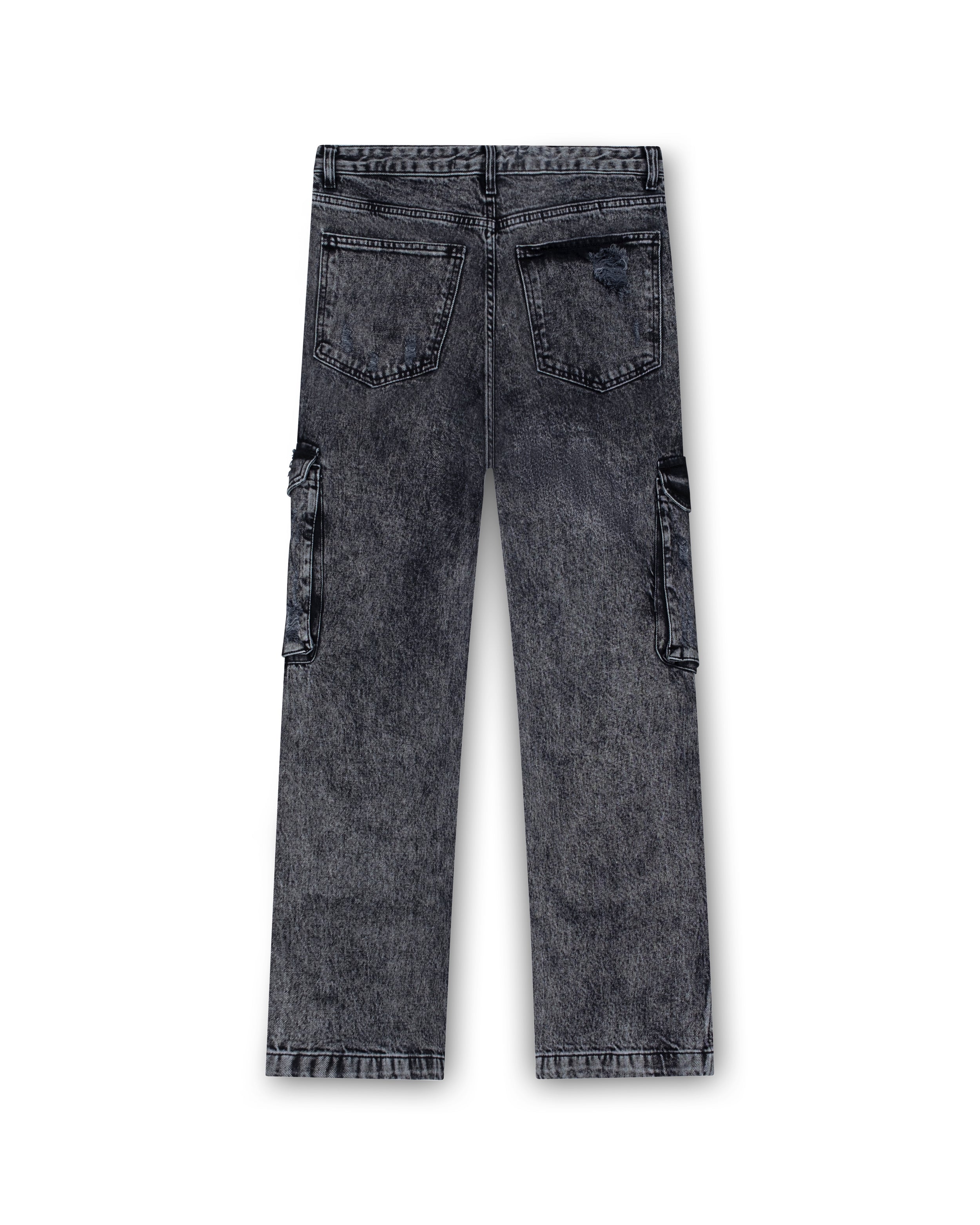 DENIM JEANS - R86  BLACK