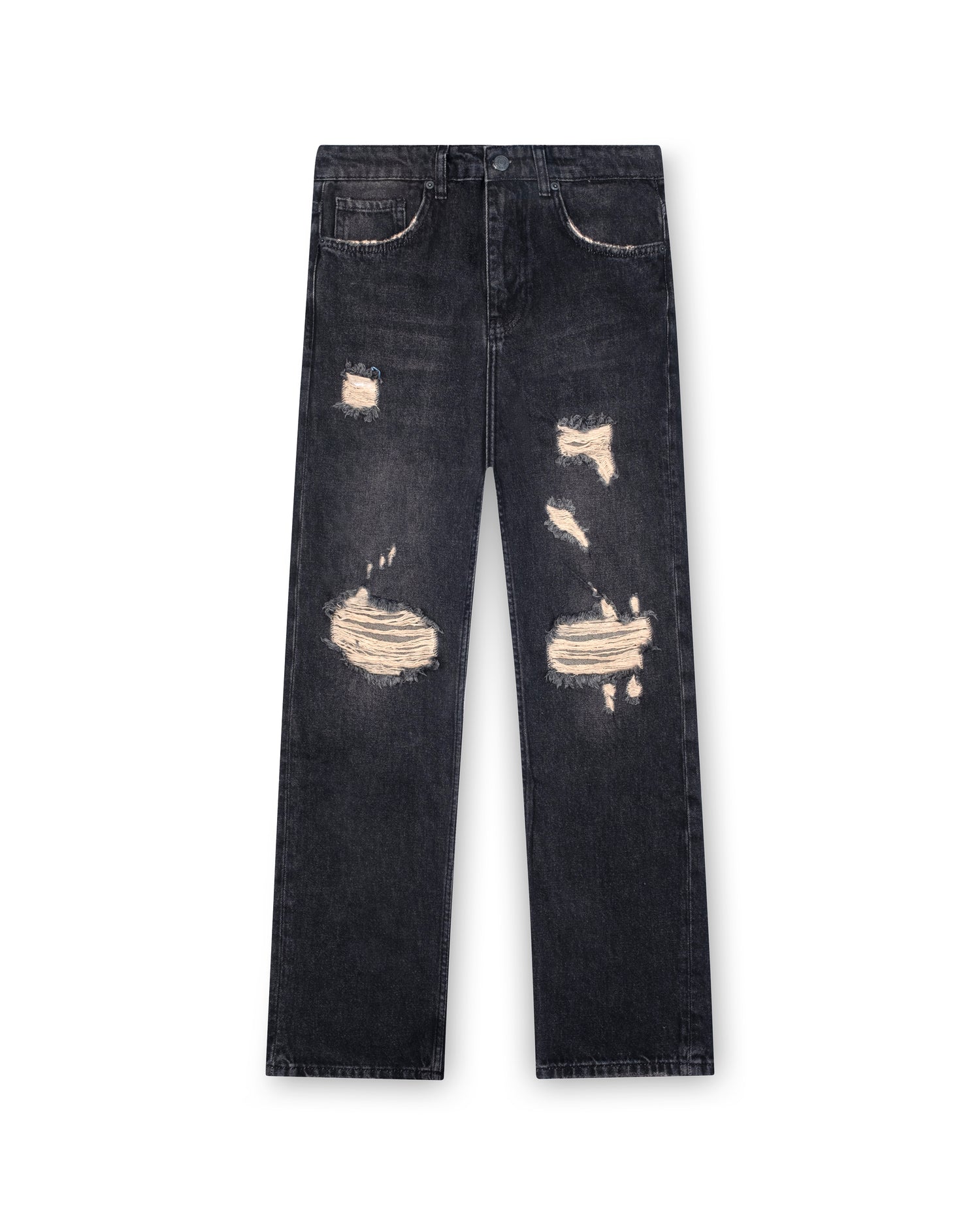 DENIM JEANS - R103  BLACK