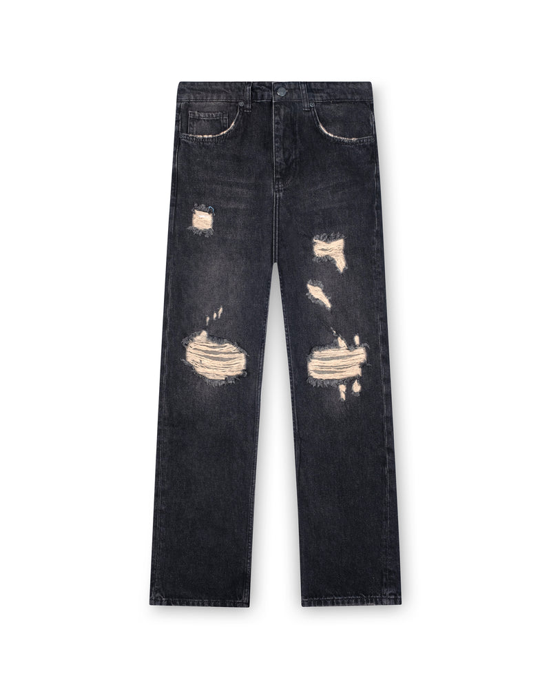 DENIM JEANS - R103  BLACK