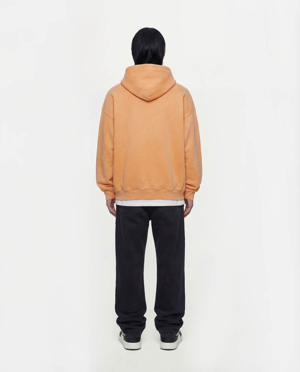 SCRIPT SYMBOL HOODIE      ORANGE