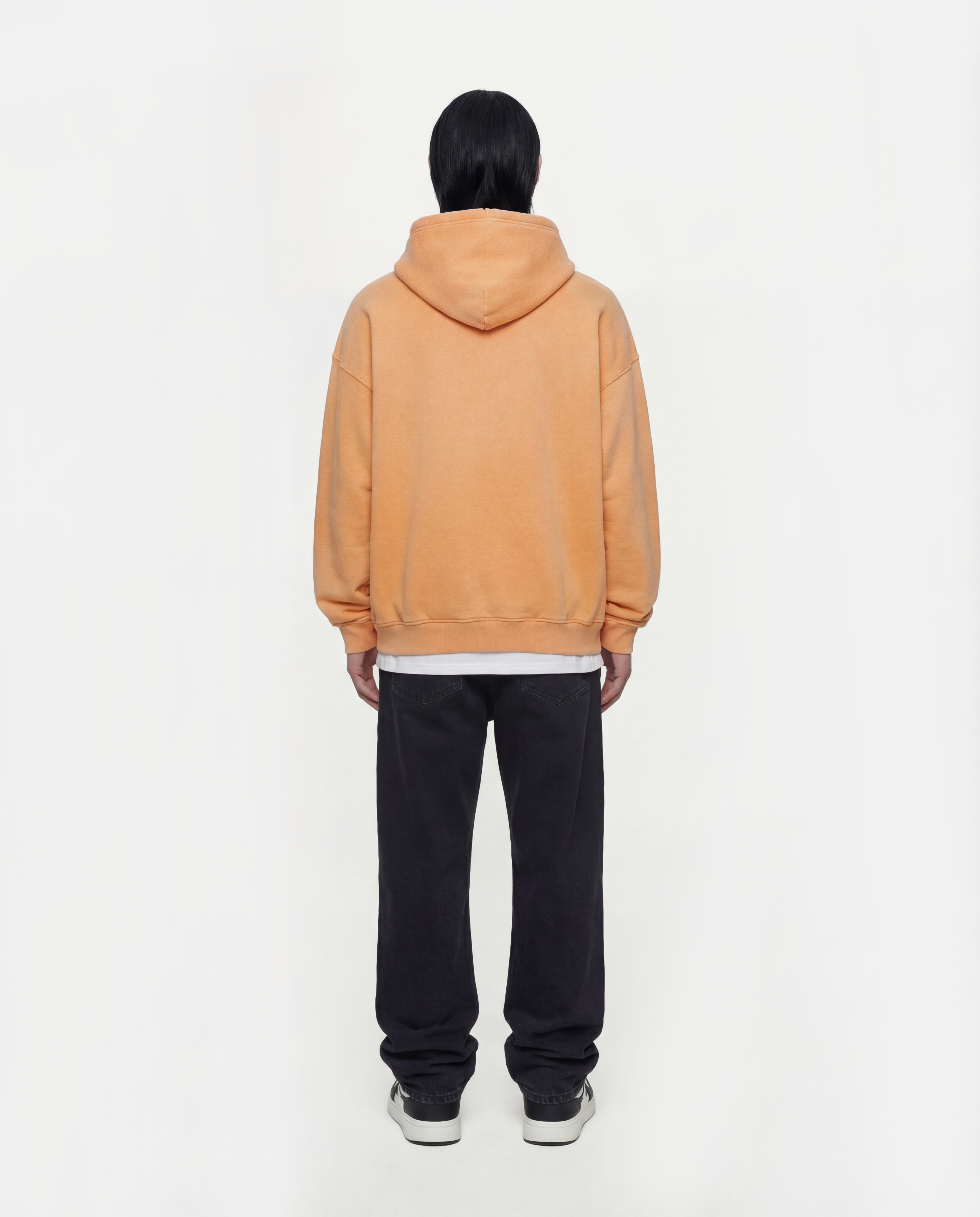 SCRIPT SYMBOL HOODIE      ORANGE