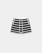 RESORT STRIPE SHORT       BLACK