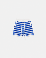 RESORT STRIPE SHORT       BLUE