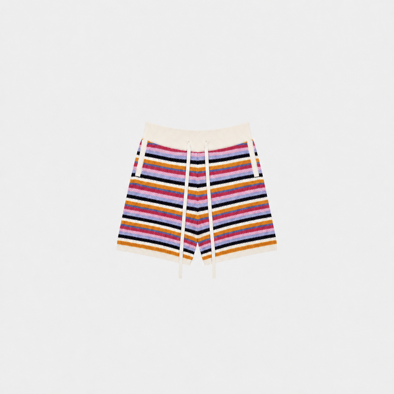 RESORT STRIPE SHORT       LILAC