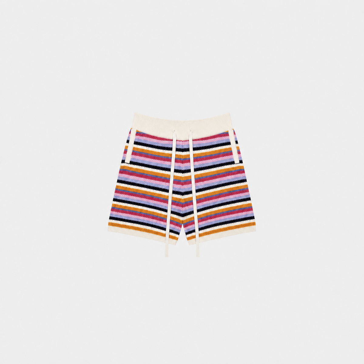 RESORT STRIPE SHORT       LILAC
