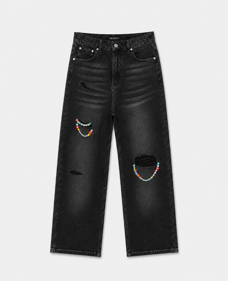 Track Star Jeans          BLACK