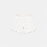 DRAPE PLEATED PANTS       WHITE