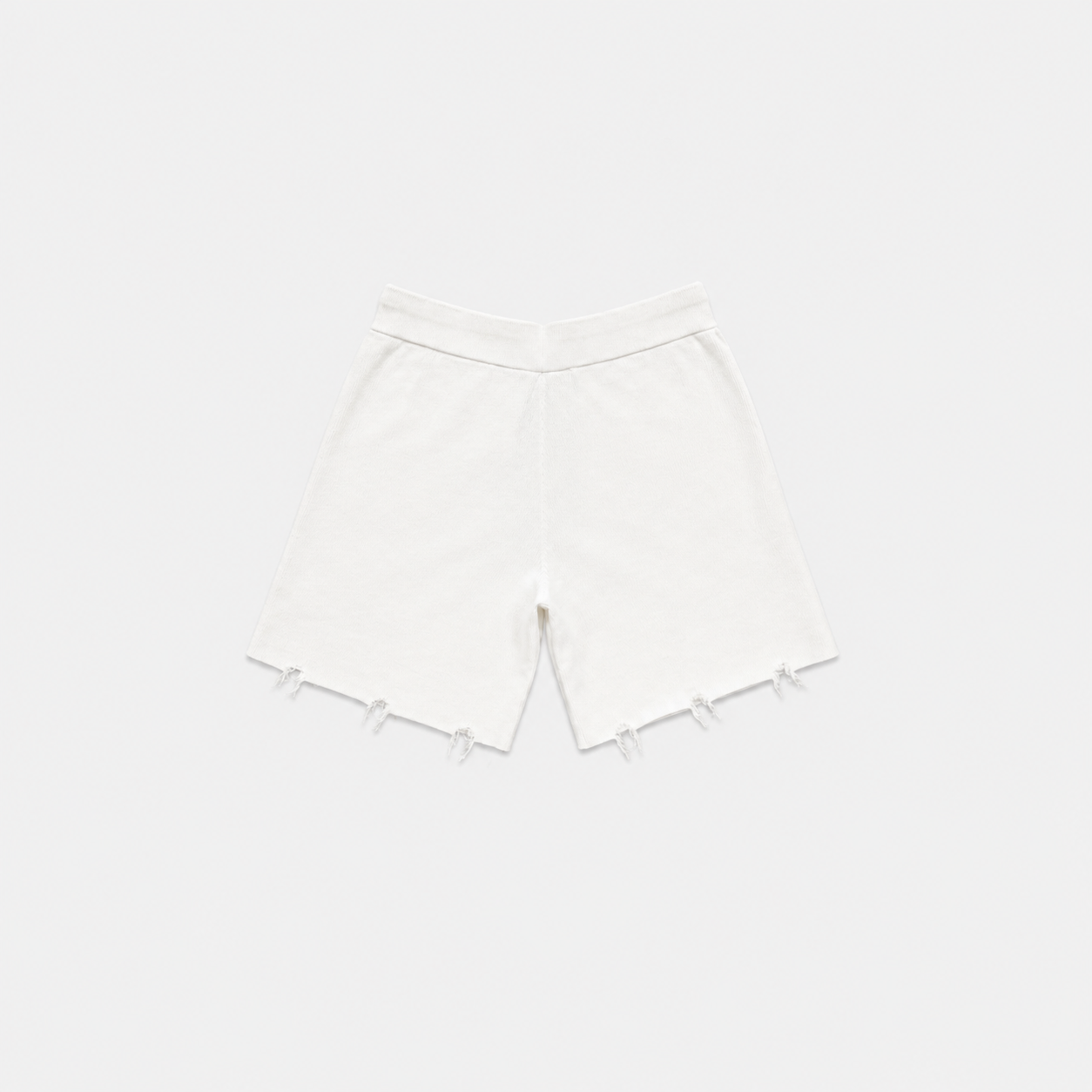 DRAPE PLEATED PANTS       WHITE