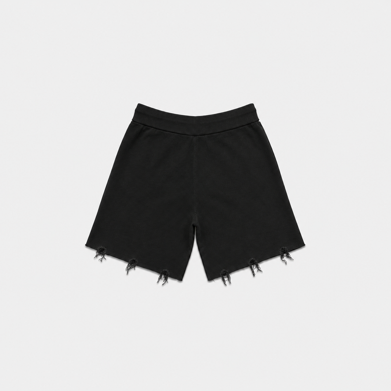 DRAPE PLEATED PANTS       BLACK