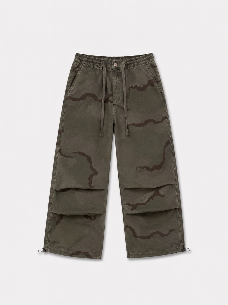 BU42 PANTS                BROWN