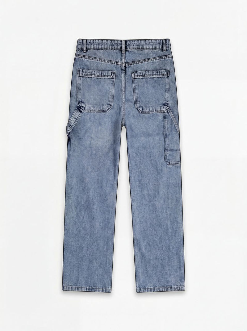 DENIM JEANS - BU16        BLUE