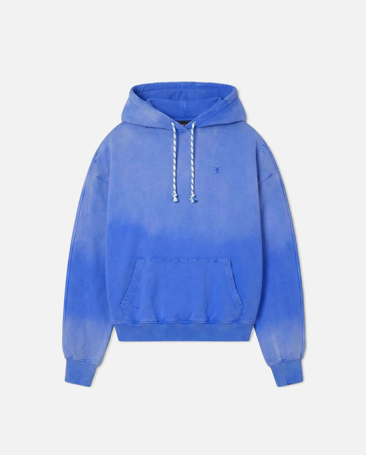 SCRIPT SYMBOL HOODIE      BLUE