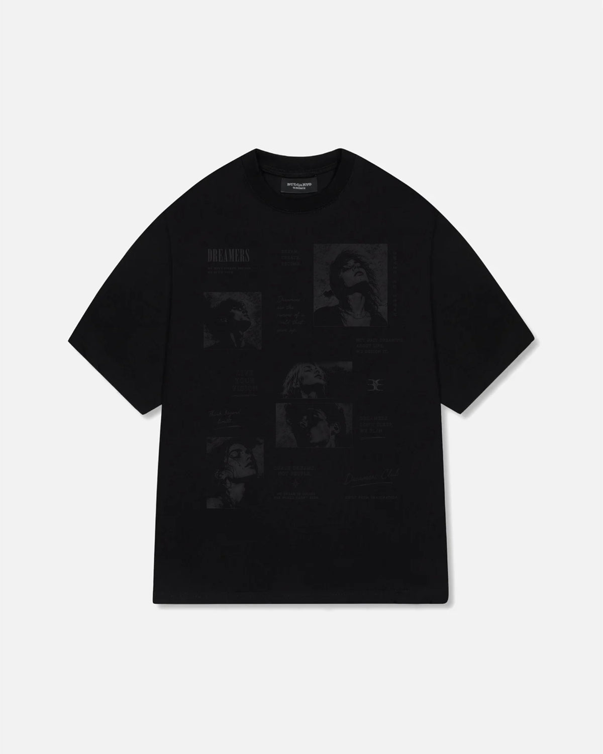 BULGARYO T FACES          BLACK