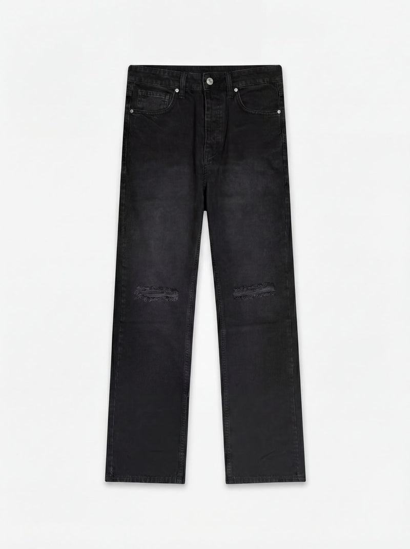DENIM JEANS - BU23        BLACK
