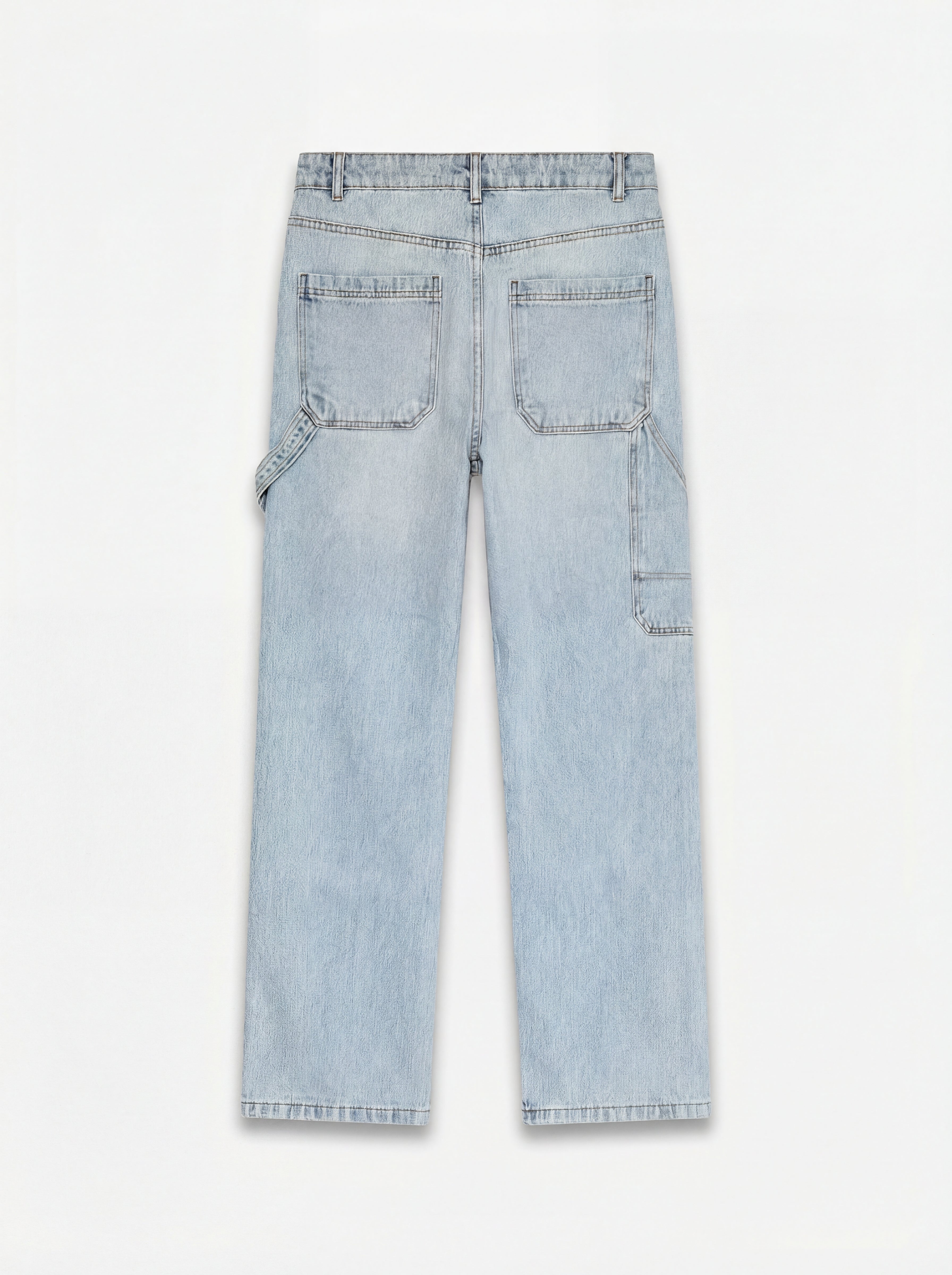 DENIM JEANS - BU16        WHITE