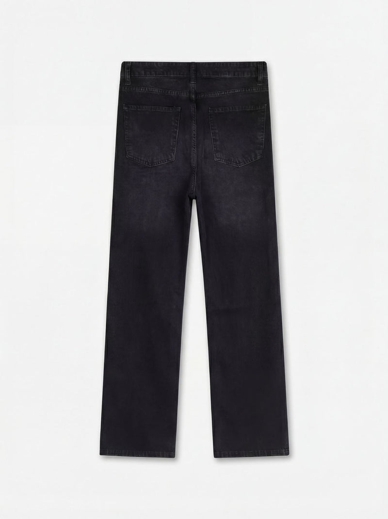 DENIM JEANS - BU23        BLACK