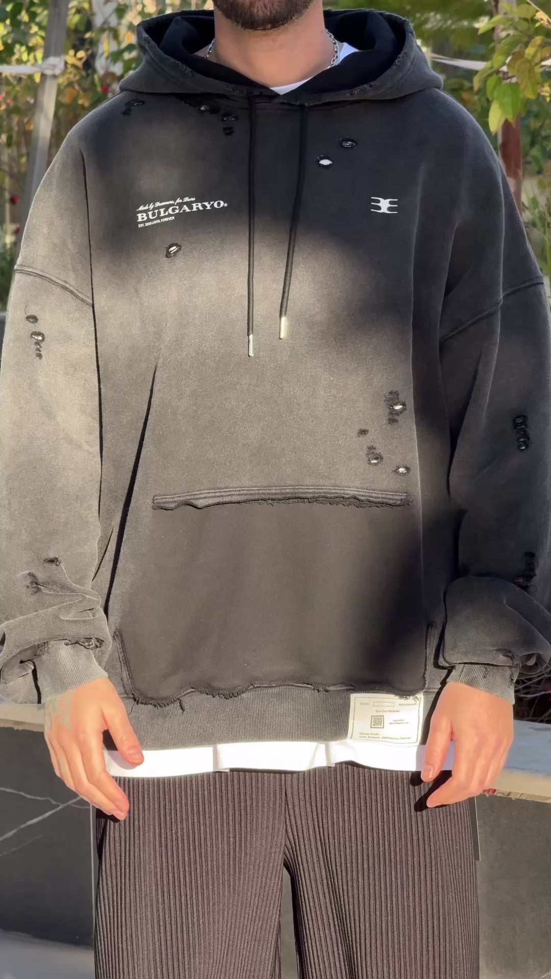 BULGARYO DREAM HOODIE     BLACK
