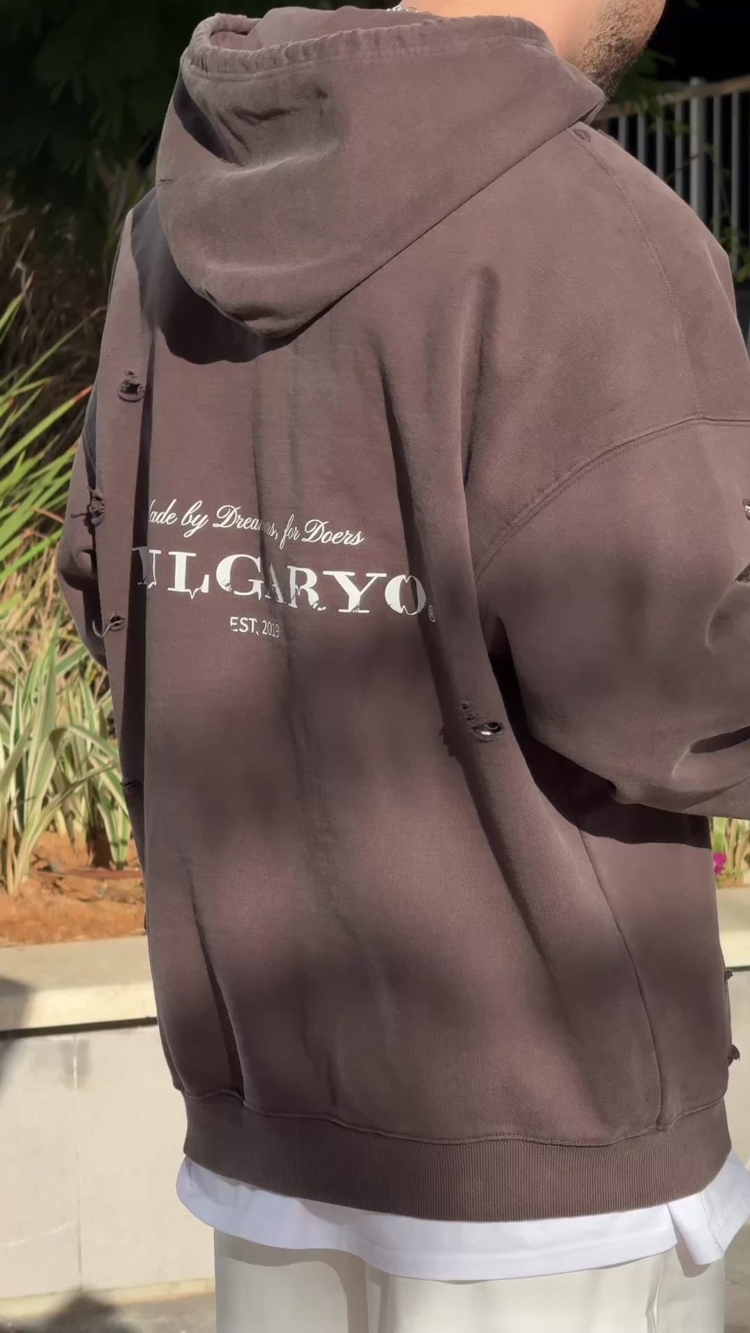 BULGARYO DREAM HOODIE     BROWN